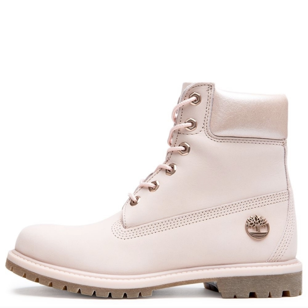 Rose Gold/Pink Timberlands